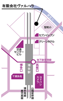 有限会社ヴァルハラ地図